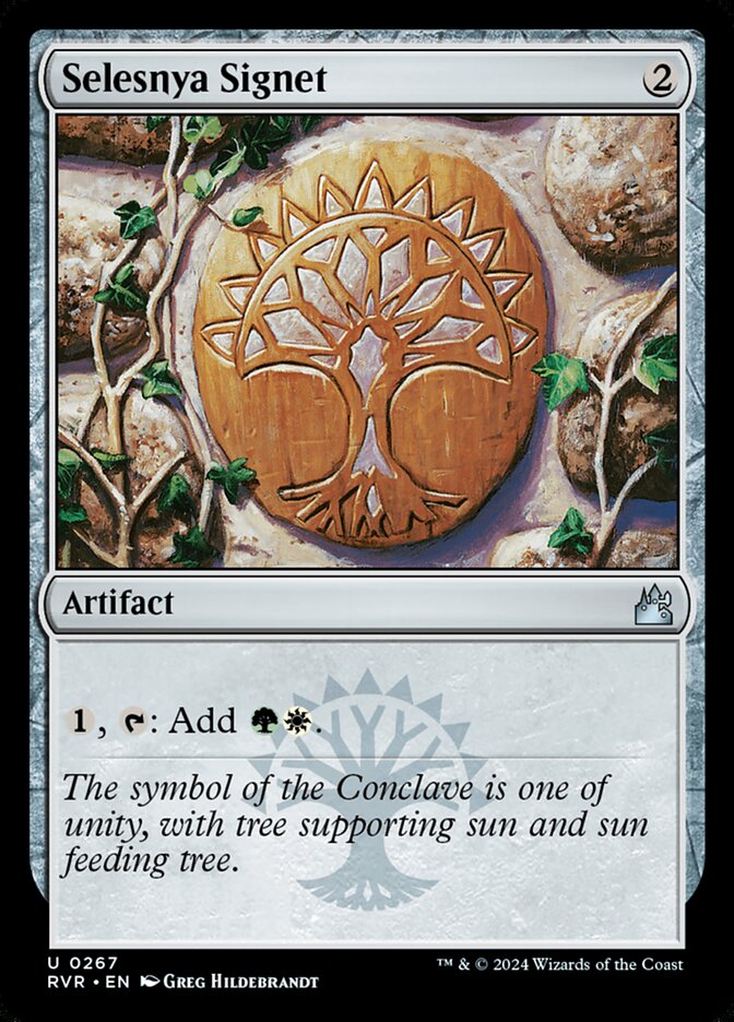 Sinete Selesnya / Selesnya Signet - Magic: The Gathering - MoxLand