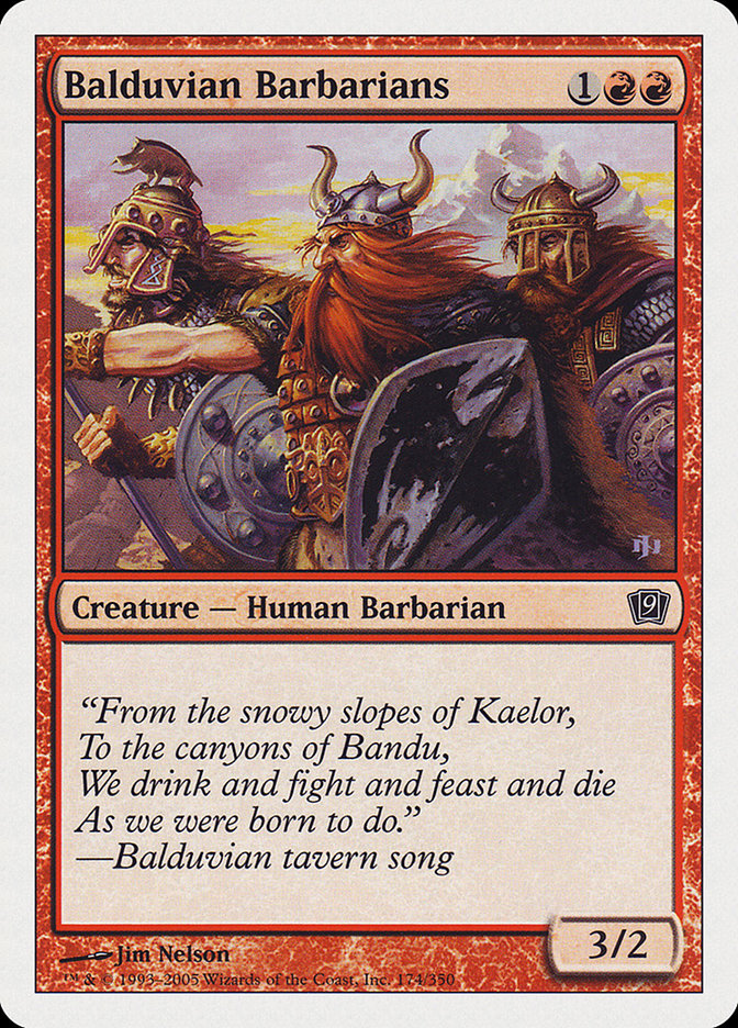 Bárbaros Balduvianos / Balduvian Barbarians - Magic: The Gathering - MoxLand