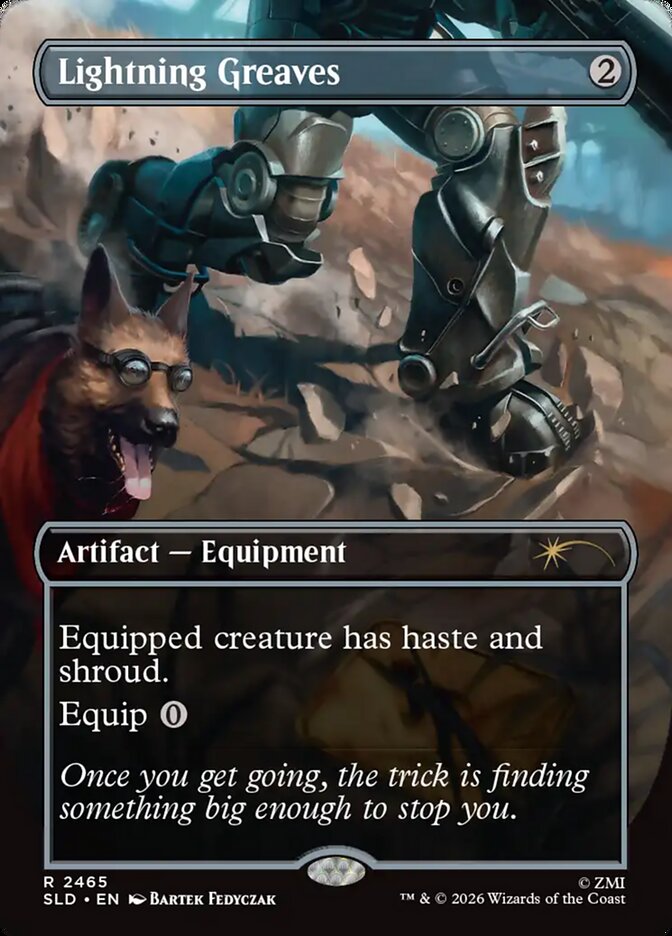 Grevas Faiscantes / Lightning Greaves - Magic: The Gathering - MoxLand