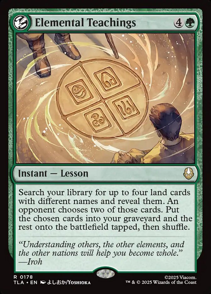 Ensinamentos Elementais / Elemental Teachings - Magic: The Gathering - MoxLand