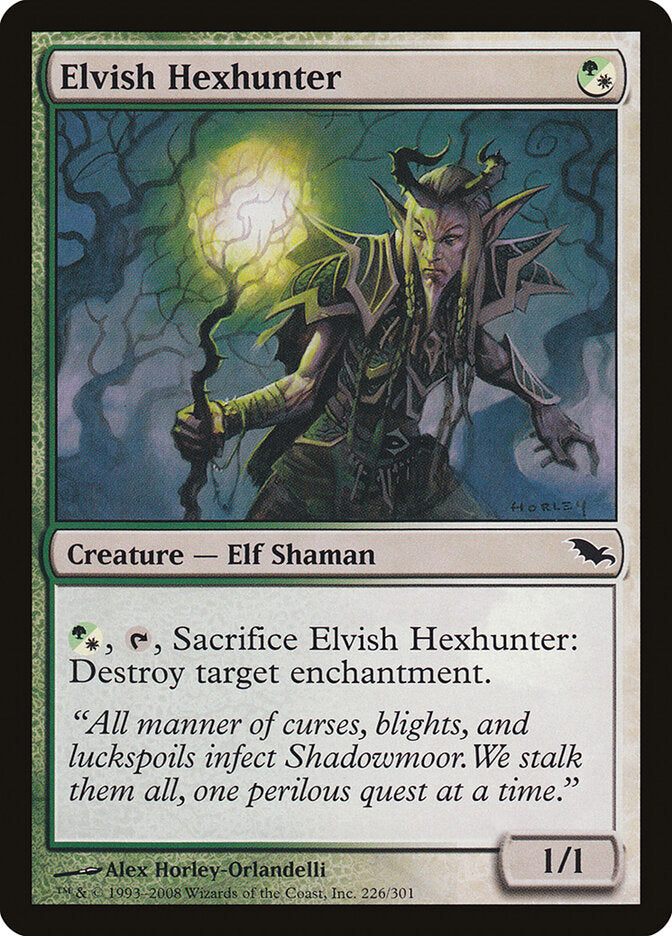 Caça-Feitiços Élfico / Elvish Hexhunter - Magic: The Gathering - MoxLand