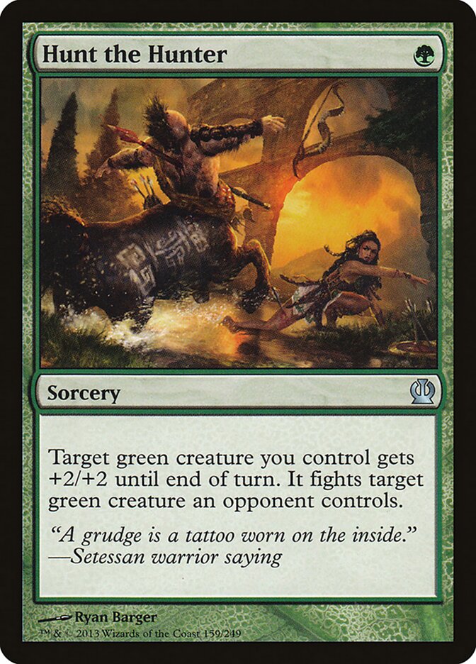 Caçar o Caçador / Hunt the Hunter - Magic: The Gathering - MoxLand