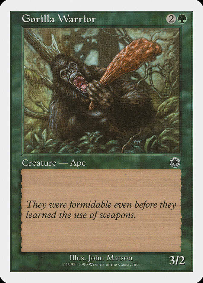 Gorila Guerreiro / Gorilla Warrior - Magic: The Gathering - MoxLand