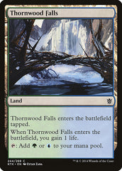 Cachoeira dos Espinhos / Thornwood Falls - Magic: The Gathering - MoxLand