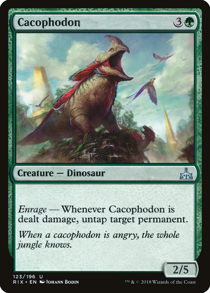 Cacofossauro / Cacophodon - Magic: The Gathering - MoxLand