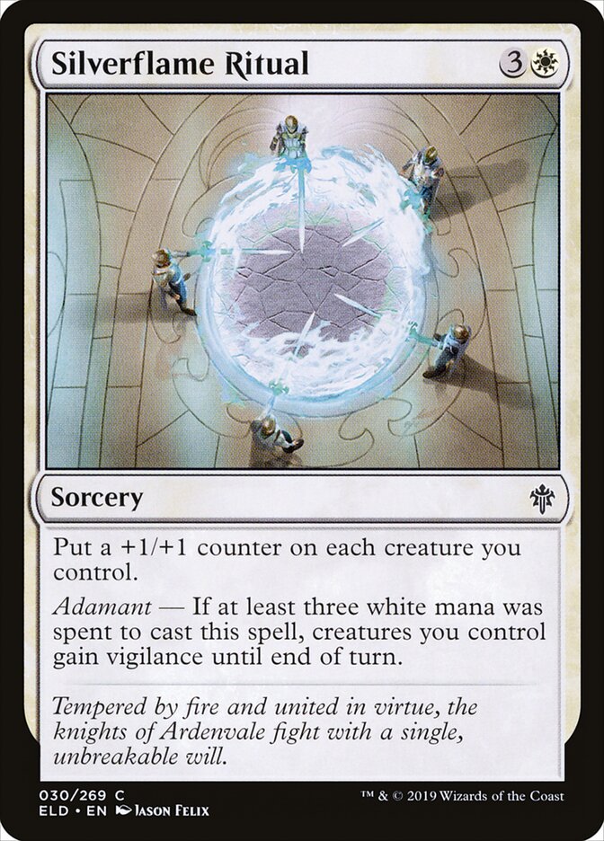 Ritual da Chama Argêntea / Silverflame Ritual - Magic: The Gathering - MoxLand