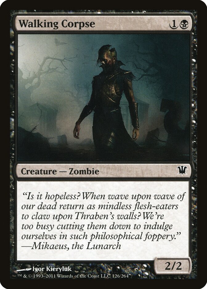 Cadáver Ambulante / Walking Corpse - Magic: The Gathering - MoxLand