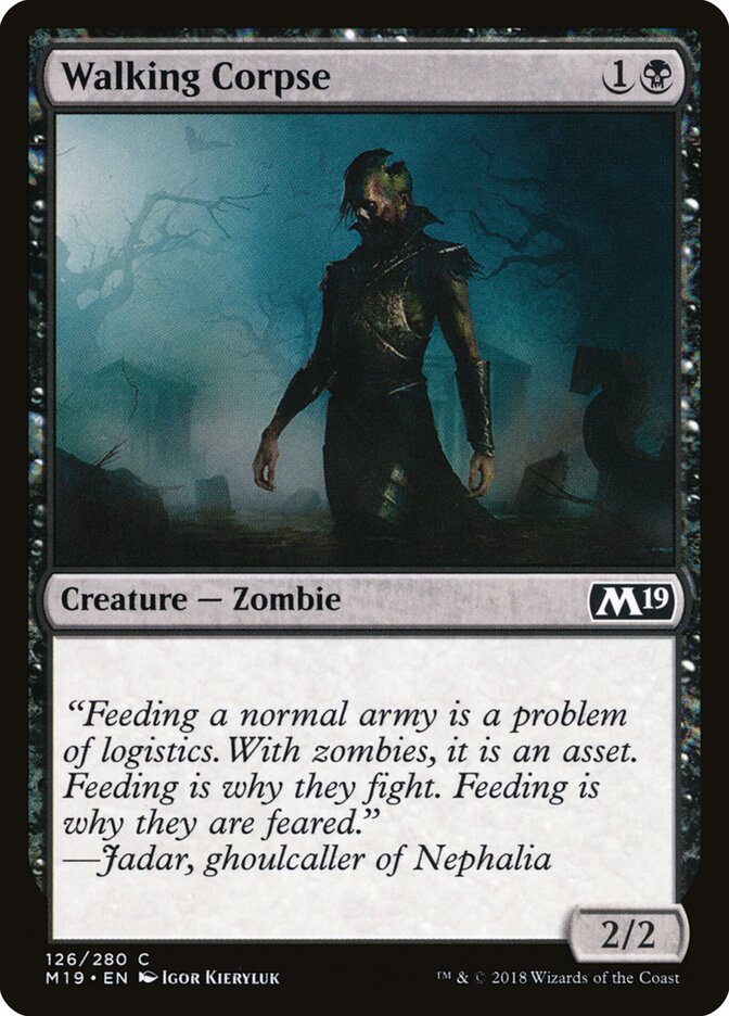 Cadáver Ambulante / Walking Corpse - Magic: The Gathering - MoxLand