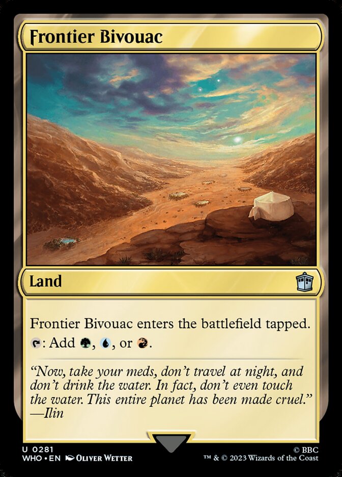 Bivaque da Fronteira / Frontier Bivouac - Magic: The Gathering - MoxLand