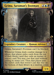 Gríma, Lacaio de Saruman / Gríma, Saruman's Footman - Magic: The Gathering - MoxLand