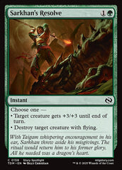 Determinação de Sarkhan / Sarkhan's Resolve - Magic: The Gathering - MoxLand