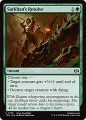 Determinação de Sarkhan / Sarkhan's Resolve - Magic: The Gathering - MoxLand