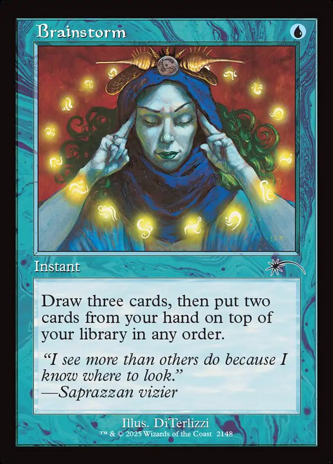 Tempestade Cerebral / Brainstorm - Magic: The Gathering - MoxLand