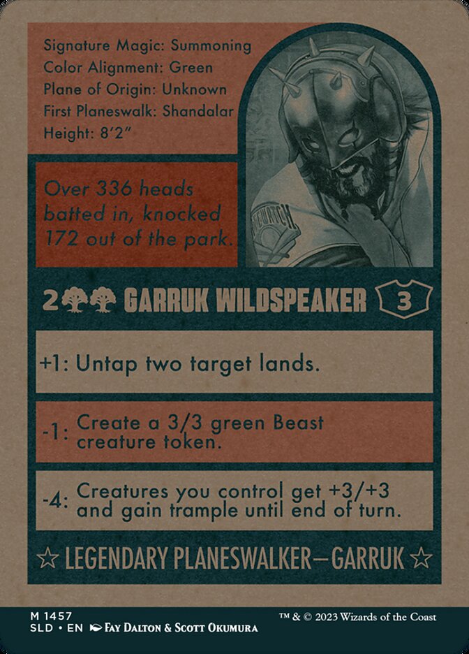 Garruk Wildspeaker - Magic: The Gathering - MoxLand