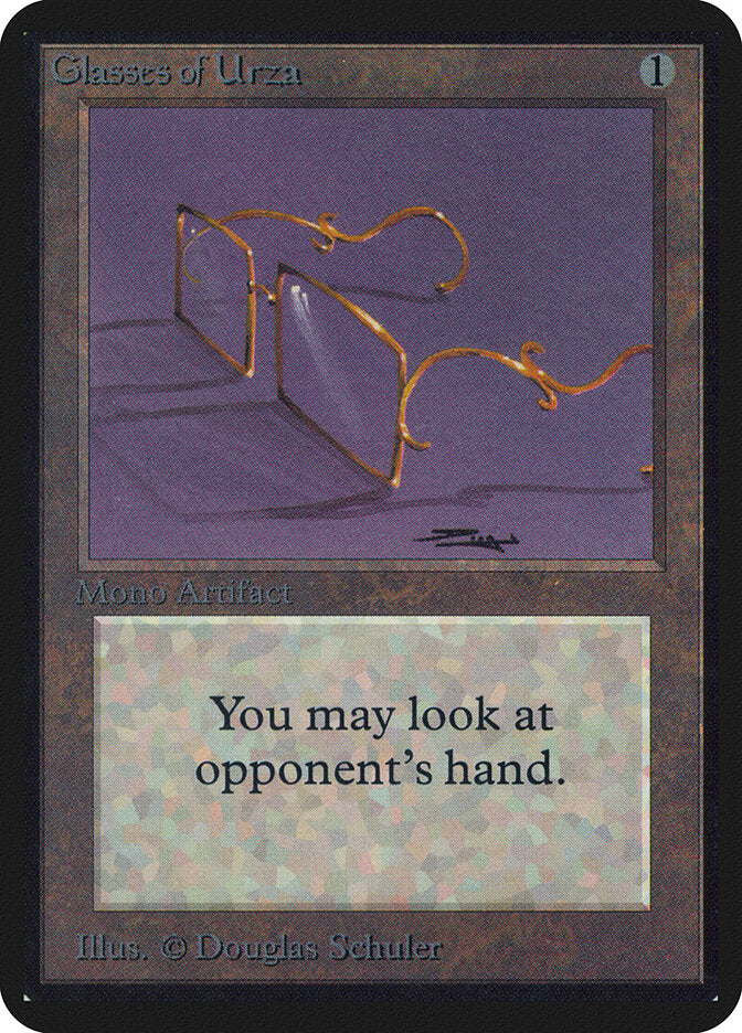 Óculos de Urza / Glasses of Urza - Magic: The Gathering - MoxLand