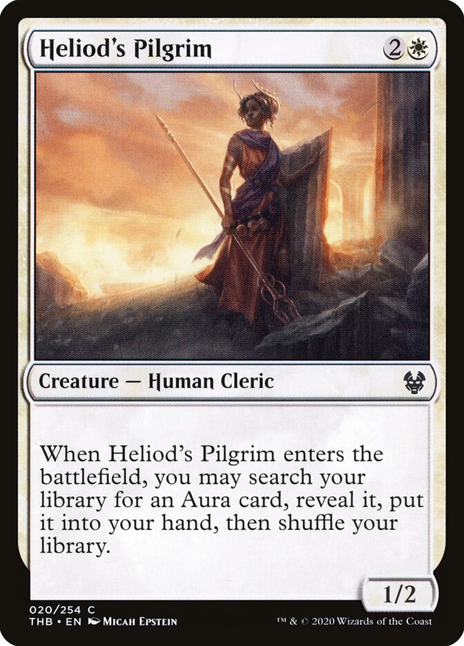 Peregrina de Heliode / Heliod's Pilgrim - Magic: The Gathering - MoxLand