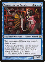 Azami, Dama dos Pergaminhos / Azami, Lady of Scrolls - Magic: The Gathering - MoxLand