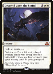 Cair sobre os Pecadores / Descend upon the Sinful - Magic: The Gathering - MoxLand