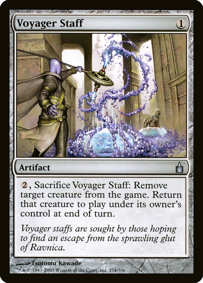 Cajado de Viajante / Voyager Staff - Magic: The Gathering - MoxLand