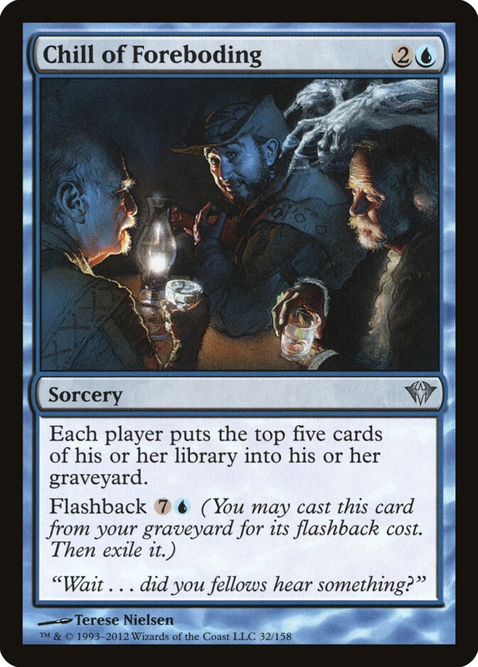 Calafrio Premonitório / Chill of Foreboding - Magic: The Gathering - MoxLand