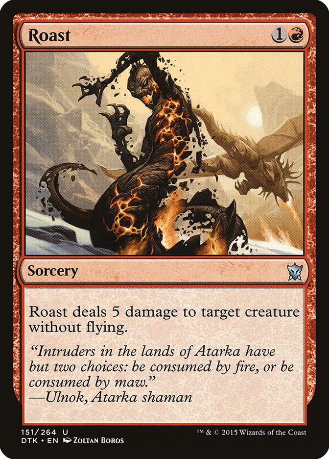 Calcinar / Roast - Magic: The Gathering - MoxLand