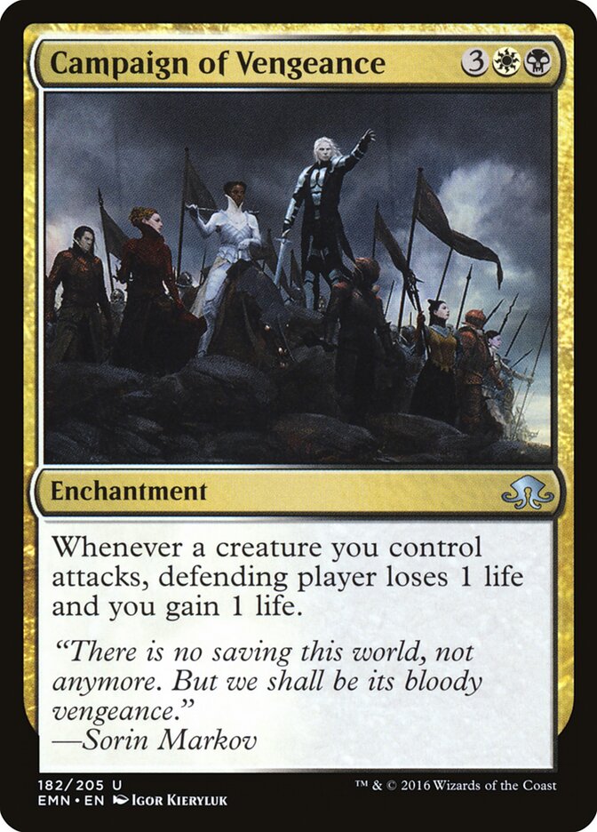 Campanha de Vingança / Campaign of Vengeance - Magic: The Gathering - MoxLand