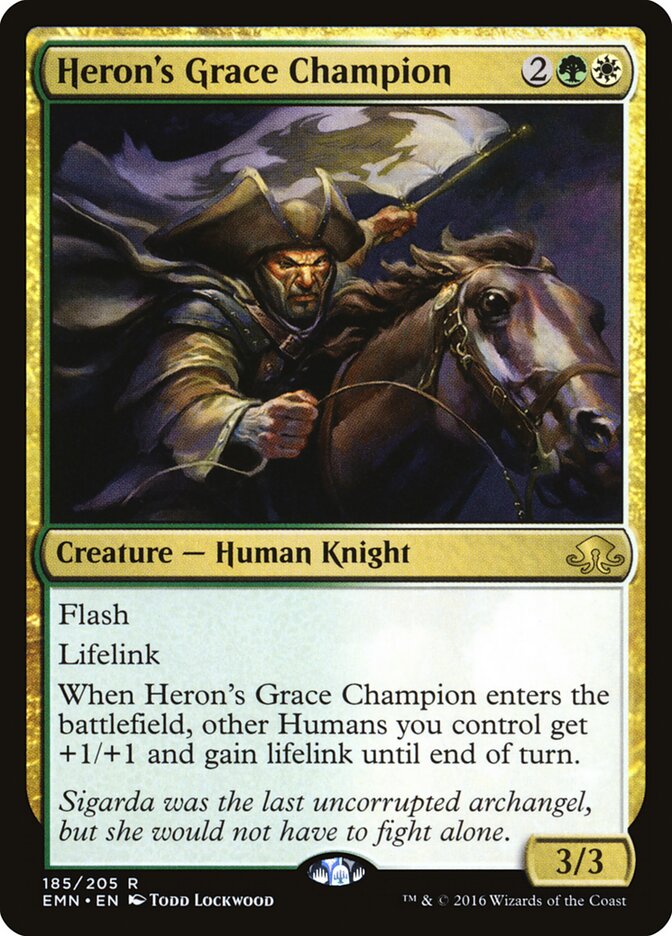 Campeão de Graça das Garças / Heron's Grace Champion - Magic: The Gathering - MoxLand