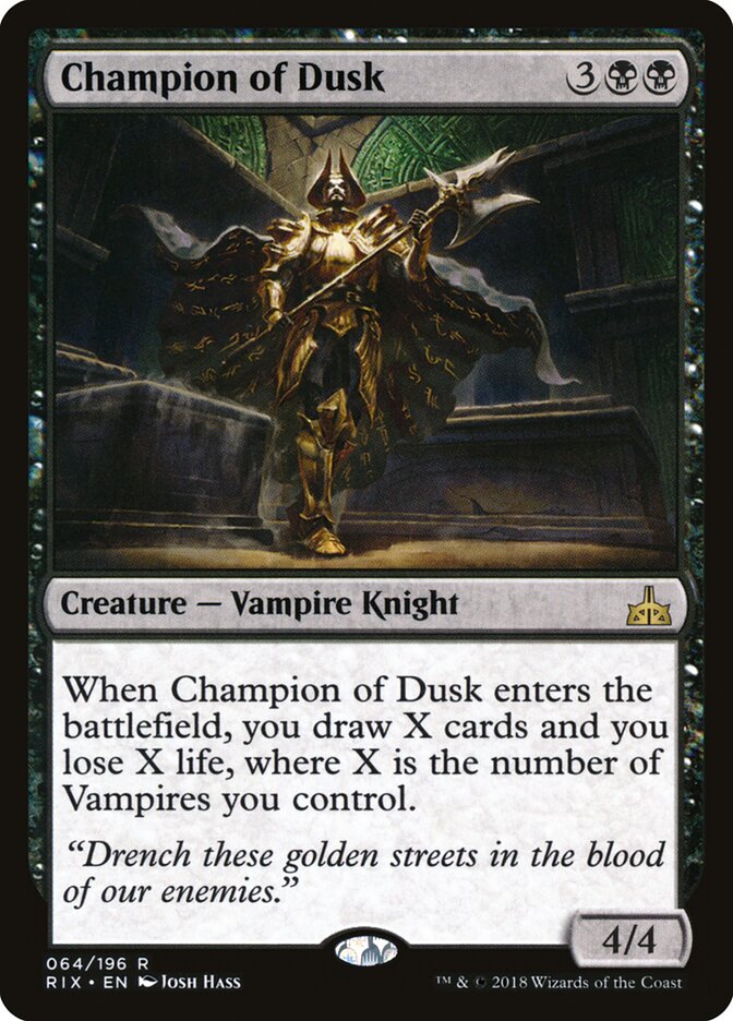 Campeão do Crepúsculo / Champion of Dusk - Magic: The Gathering - MoxLand