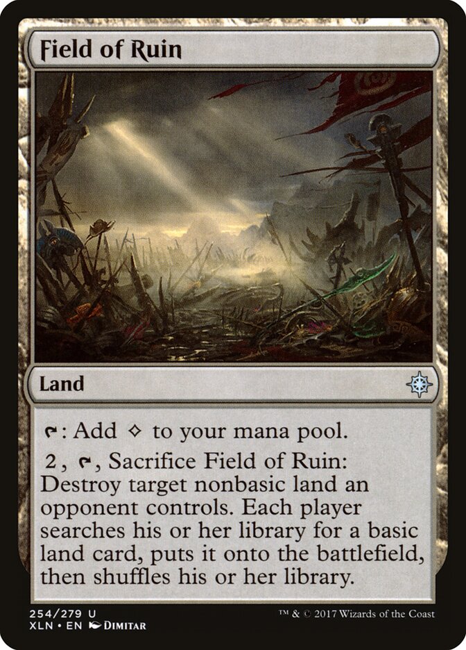Campo da Ruína / Field of Ruin - Magic: The Gathering - MoxLand