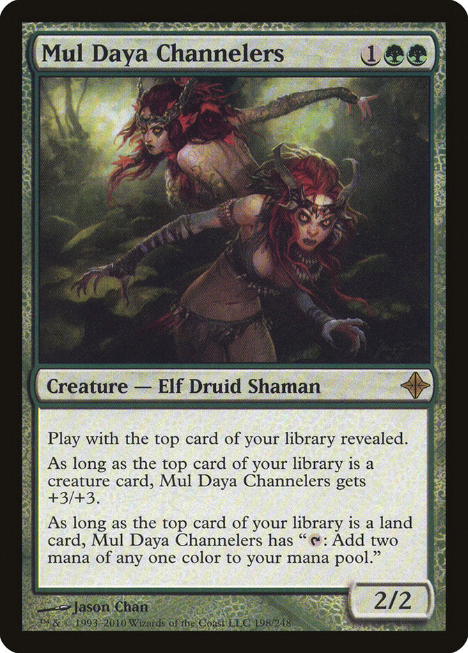 Canalizadores de Mul Daya / Mul Daya Channelers - Magic: The Gathering - MoxLand