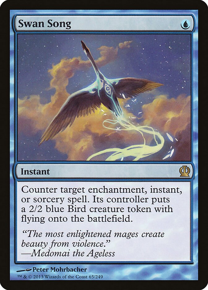 Canção do Cisne / Swan Song - Magic: The Gathering - MoxLand