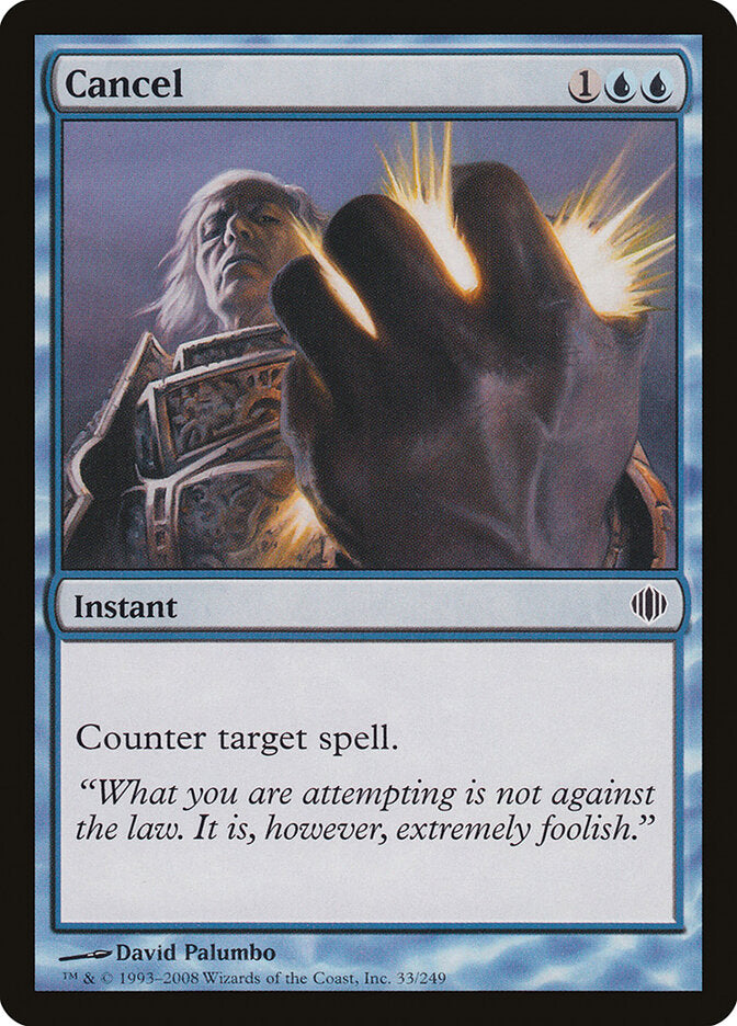Cancelar / Cancel - Magic: The Gathering - MoxLand