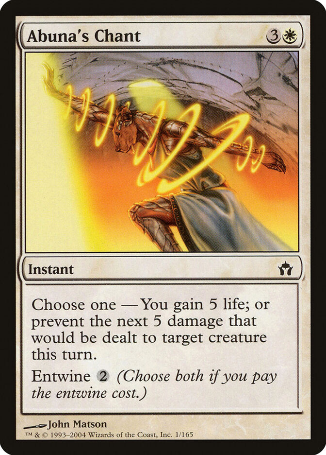 Canto do Abuna / Abuna's Chant - Magic: The Gathering - MoxLand