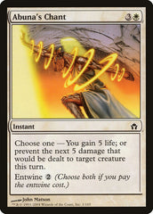 Canto do Abuna / Abuna's Chant - Magic: The Gathering - MoxLand