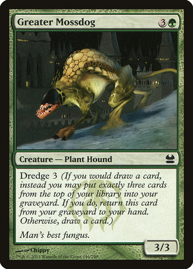 Cão de Limo-Mor / Greater Mossdog - Magic: The Gathering - MoxLand