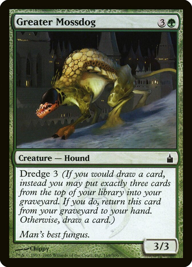 Cão de Limo-Mor / Greater Mossdog - Magic: The Gathering - MoxLand