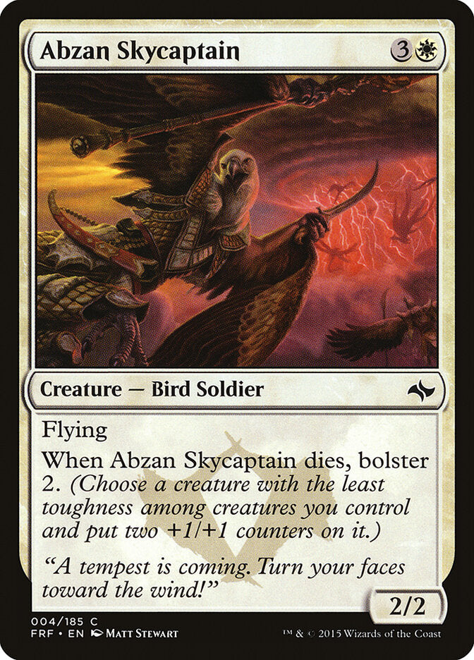 Capitão Celeste Abzan / Abzan Skycaptain - Magic: The Gathering - MoxLand