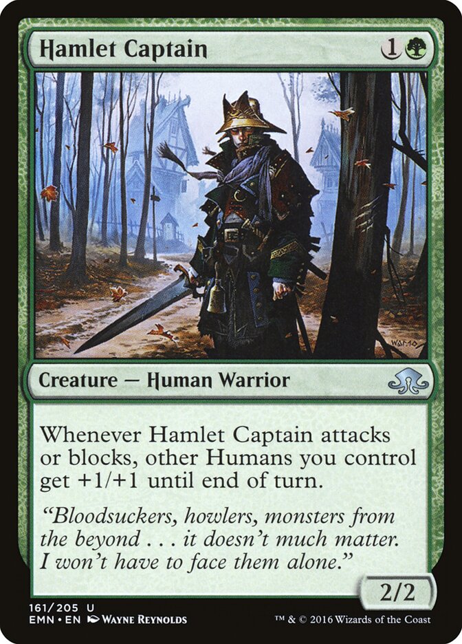Capitão do Povoado / Hamlet Captain - Magic: The Gathering - MoxLand