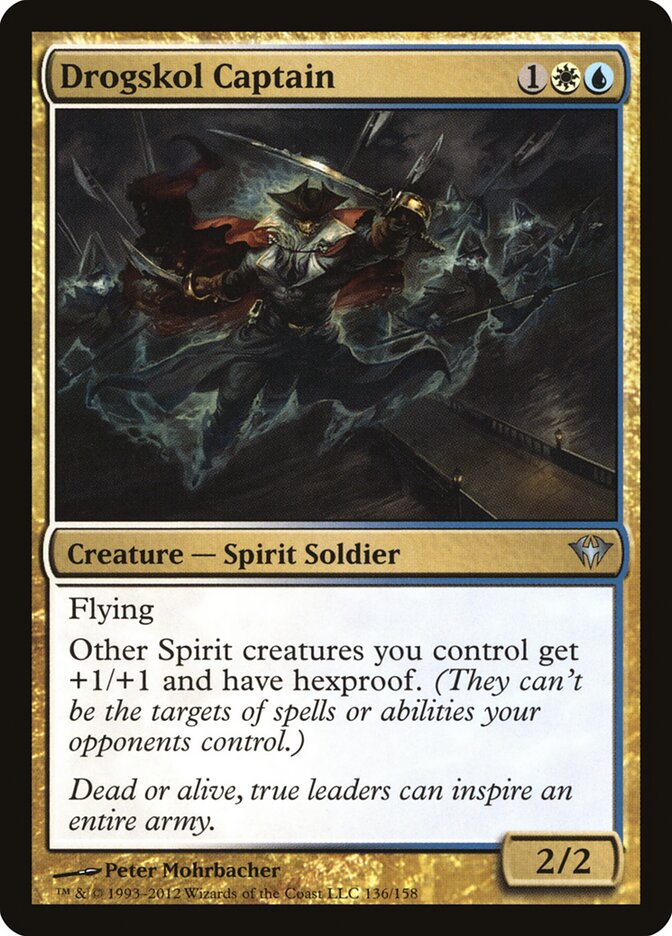 Capitão Drogskol / Drogskol Captain - Magic: The Gathering - MoxLand