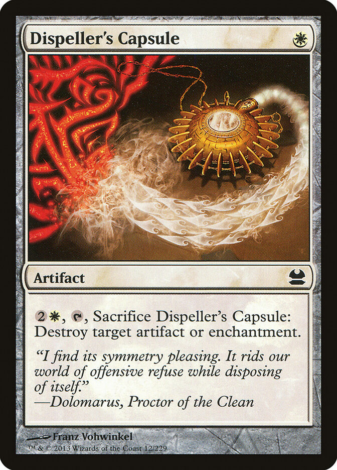 Cápsula do Dispersor / Dispeller’s Capsule - Magic: The Gathering - MoxLand