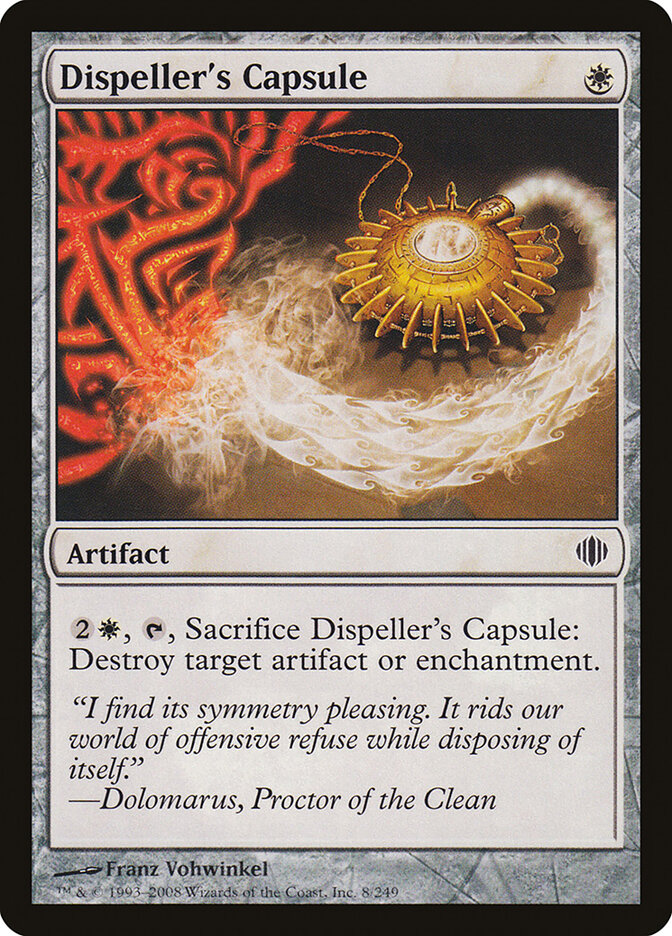 Cápsula do Dispersor / Dispeller's Capsule - Magic: The Gathering - MoxLand