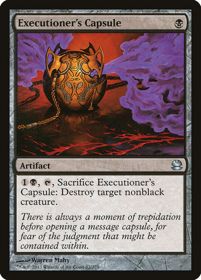Cápsula do Executor / Executioner’s Capsule - Magic: The Gathering - MoxLand