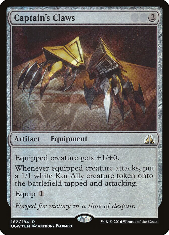Garras do Capitão / Captain's Claws - Magic: The Gathering - MoxLand