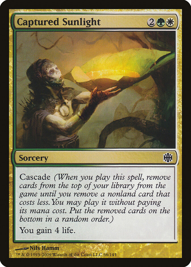 Luz Solar Capturada / Captured Sunlight - Magic: The Gathering - MoxLand