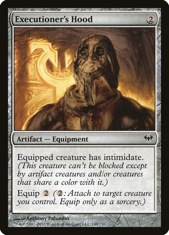 Capuz do Executor / Executioner's Hood - Magic: The Gathering - MoxLand