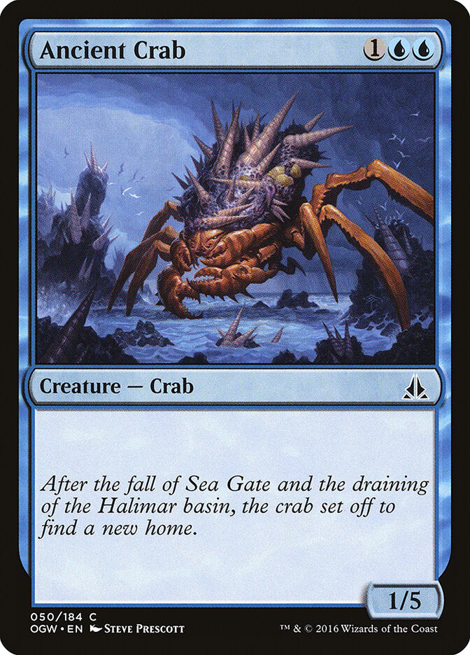 Caranguejo Ancião / Ancient Crab - Magic: The Gathering - MoxLand