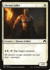 Carcereiro Acrosano / Akroan Jailer - Magic: The Gathering - MoxLand