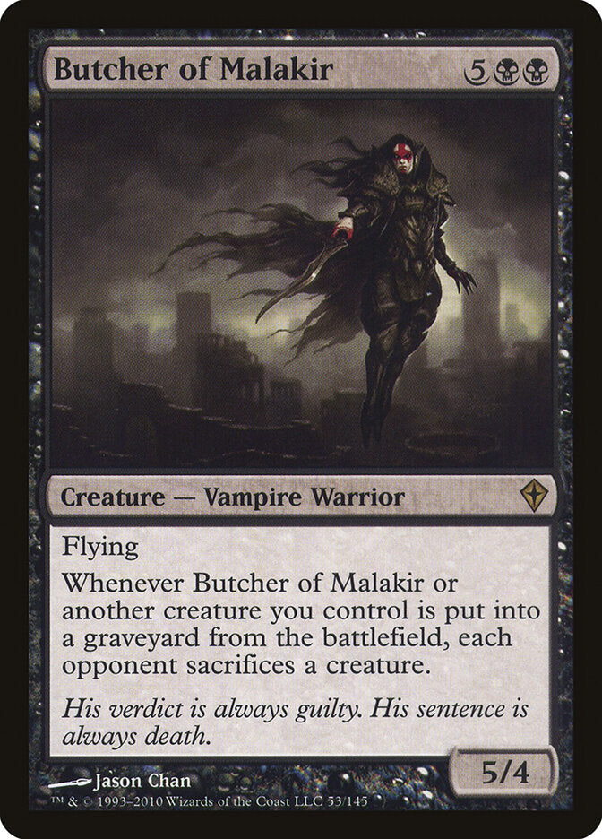 Carniceiro de Malakir / Butcher of Malakir - Magic: The Gathering - MoxLand
