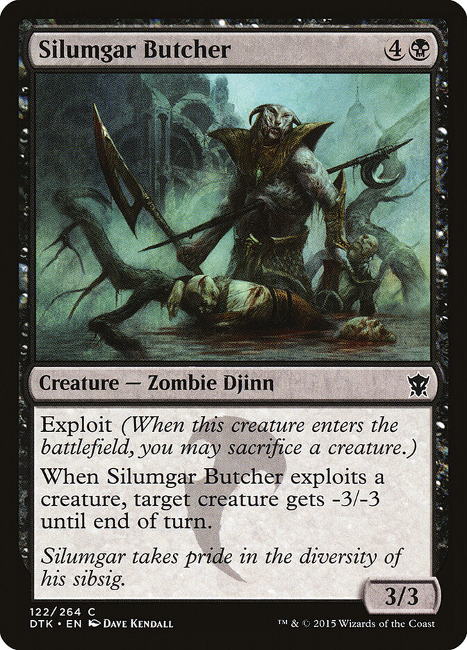 Carniceiro de Silumgar / Silumgar Butcher - Magic: The Gathering - MoxLand