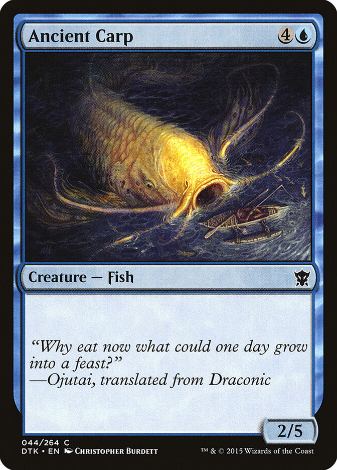 Carpa Ancestral / Ancient Carp - Magic: The Gathering - MoxLand